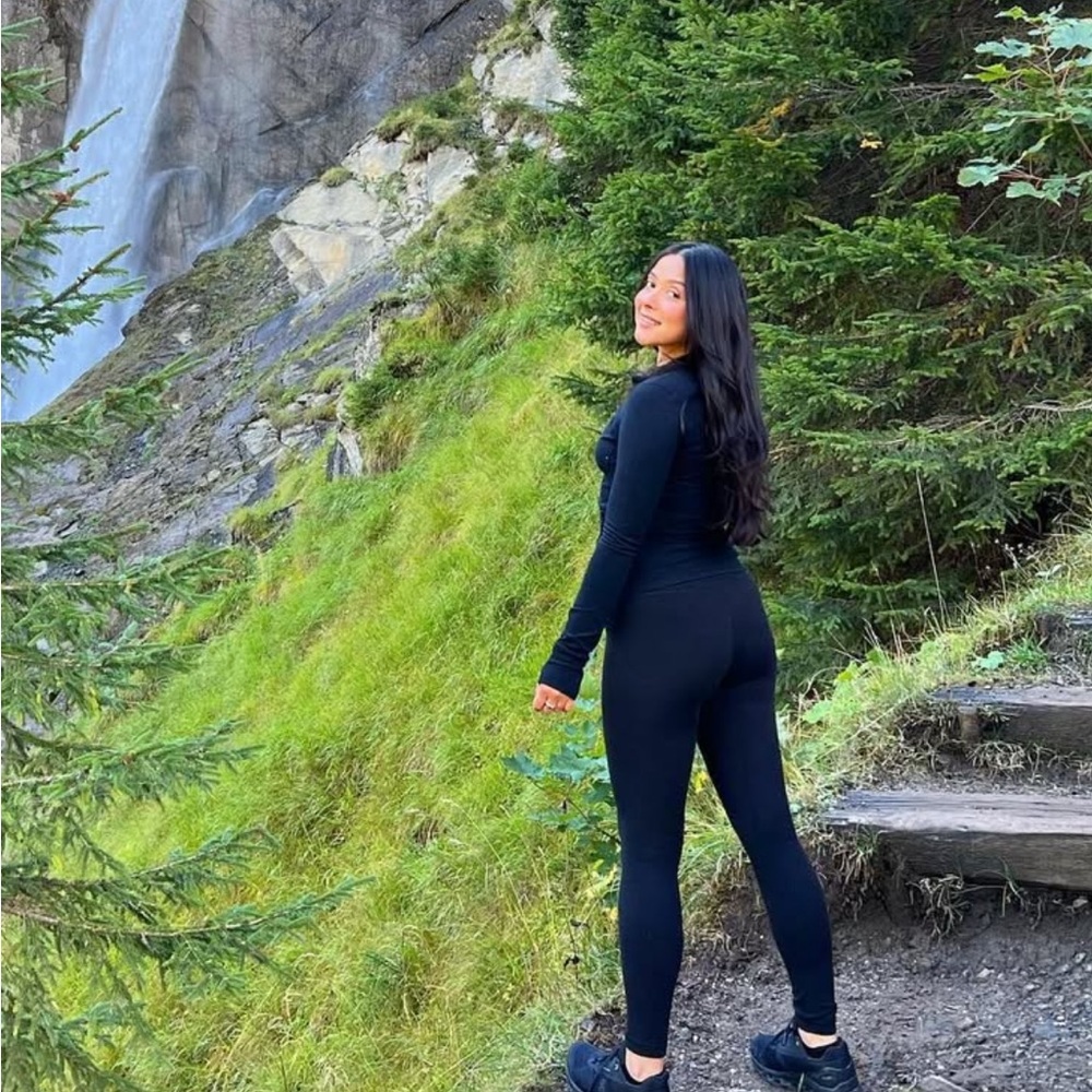 Black Women's Activewear Set